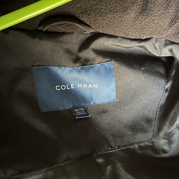 Cole Haan down coat 1X - Picture 3 of 6